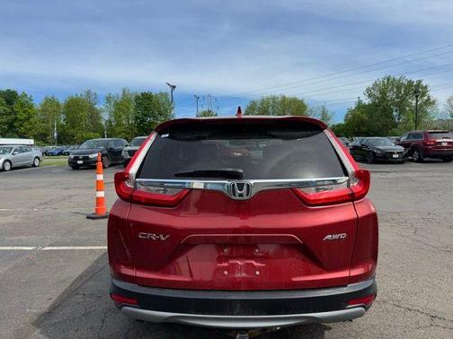 Molten Lava Pearl 2017 Honda CR-V EX