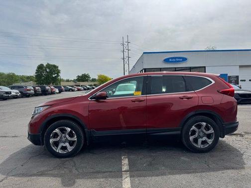 Molten Lava Pearl 2017 Honda CR-V EX