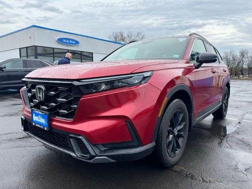 Radiant Red Metallic 2024 Honda CR-V Hybrid Sport