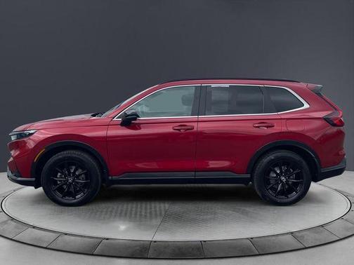 Radiant Red Metallic 2024 Honda CR-V Hybrid Sport