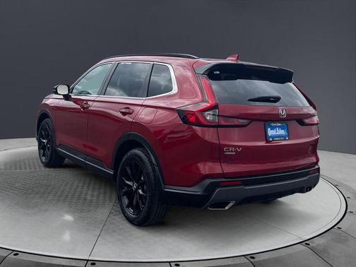 Radiant Red Metallic 2024 Honda CR-V Hybrid Sport
