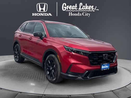 Radiant Red Metallic 2024 Honda CR-V Hybrid Sport