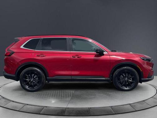 Radiant Red Metallic 2024 Honda CR-V Hybrid Sport