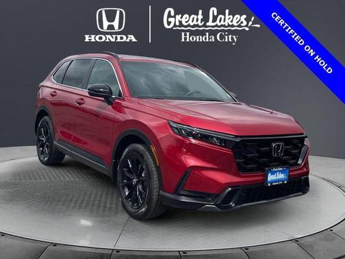 Radiant Red Metallic 2024 Honda CR-V Hybrid Sport