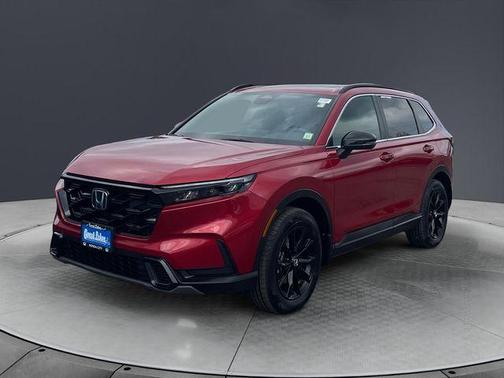 Radiant Red Metallic 2024 Honda CR-V Hybrid Sport