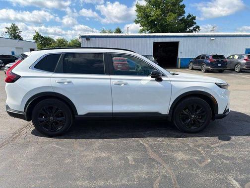 Platinum White Pearl 2023 Honda CR-V Hybrid Sport Touring