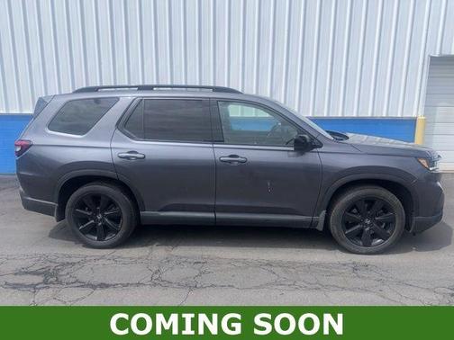 Modern Steel Metallic 2025 Honda Pilot Black Edition