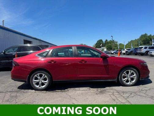 Radiant Red Metallic 2023 Honda Accord LX