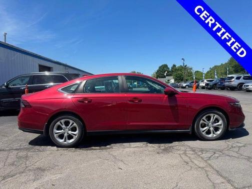 Radiant Red Metallic 2023 Honda Accord LX