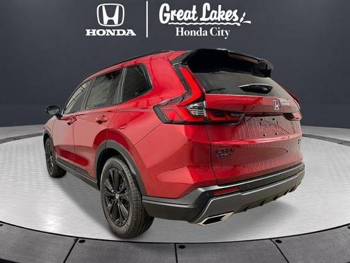 Radiant Red Metallic 2026 Honda CR-V Hybrid Sport Touring