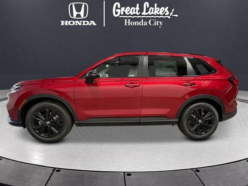 Radiant Red Metallic 2026 Honda CR-V Hybrid Sport Touring