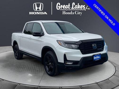 Platinum White Pearl 2023 Honda Ridgeline Black Edition