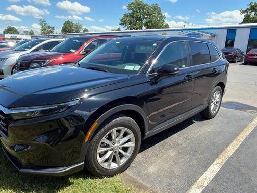 Crystal Black Pearl 2024 Honda CR-V EX