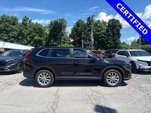 Crystal Black Pearl 2024 Honda CR-V EX