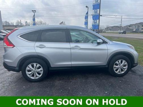 Alabaster Silver Metallic 2012 Honda CR-V EX-L