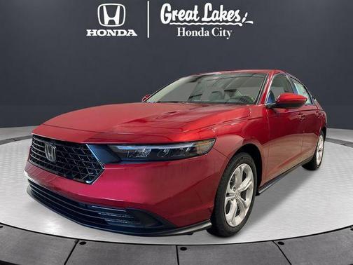 Radiant Red Metallic 2026 Honda Accord LX