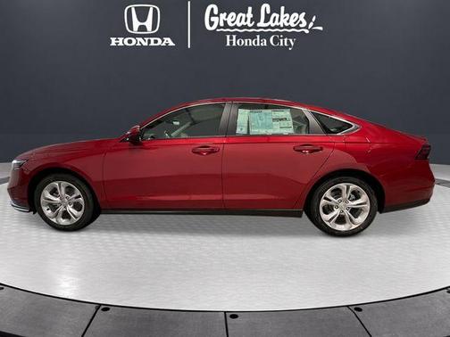 Radiant Red Metallic 2026 Honda Accord LX