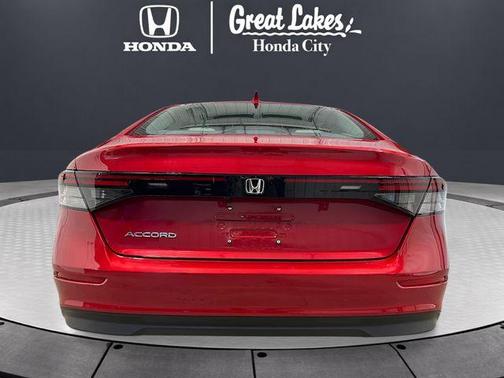 Radiant Red Metallic 2026 Honda Accord LX