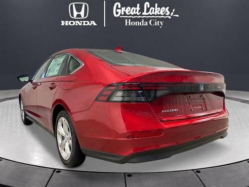 Radiant Red Metallic 2026 Honda Accord LX