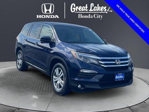 Obsidian Blue Pearl 2018 Honda Pilot EX-L