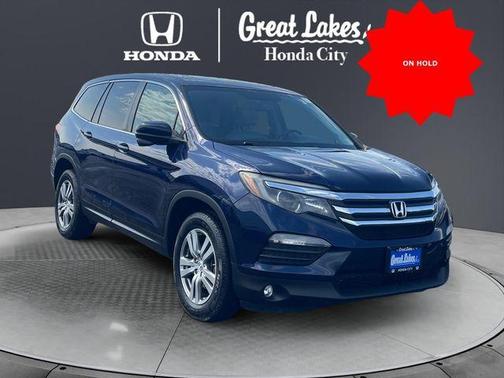 Obsidian Blue Pearl 2018 Honda Pilot EX-L