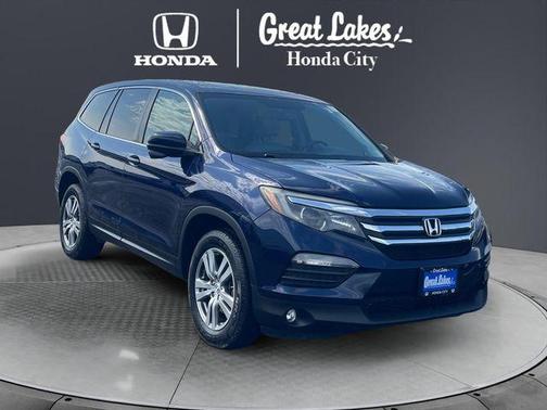 Obsidian Blue Pearl 2018 Honda Pilot EX-L