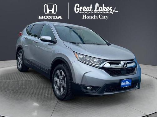 Lunar Silver Metallic 2019 Honda CR-V EX-L