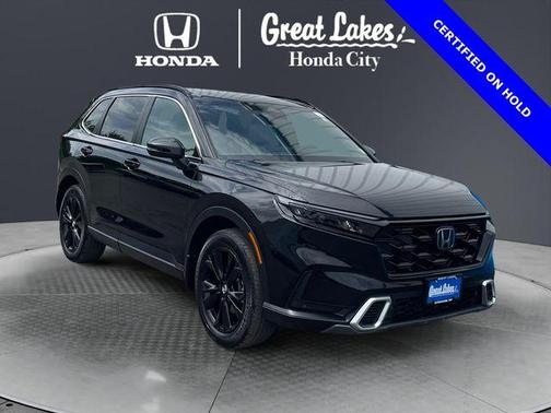 Crystal Black Pearl 2025 Honda CR-V Hybrid Sport Touring