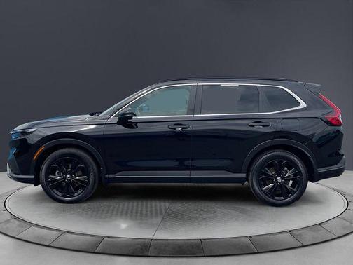 Crystal Black Pearl 2025 Honda CR-V Hybrid Sport Touring