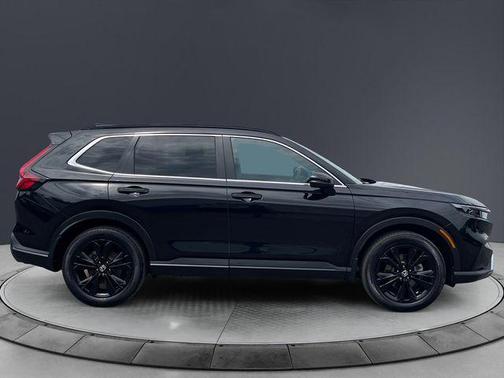 Crystal Black Pearl 2025 Honda CR-V Hybrid Sport Touring