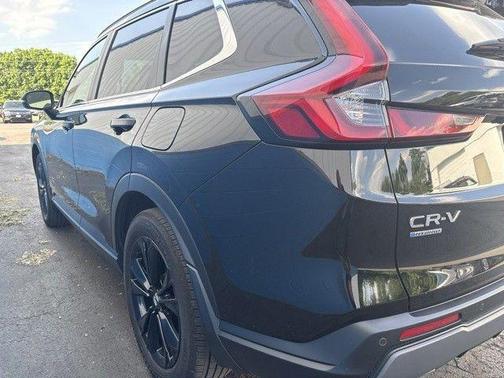Crystal Black Pearl 2025 Honda CR-V Hybrid Sport Touring
