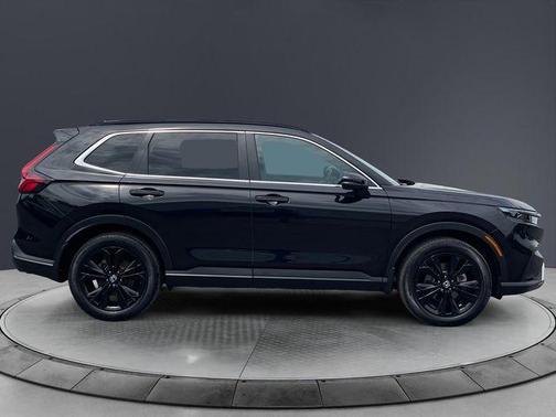 Crystal Black Pearl 2025 Honda CR-V Hybrid Sport Touring