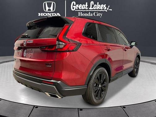 Radiant Red Metallic 2026 Honda CR-V Hybrid Sport Touring