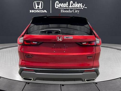 Radiant Red Metallic 2026 Honda CR-V Hybrid Sport Touring