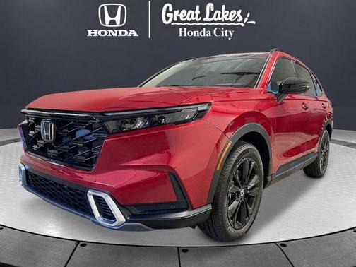 Radiant Red Metallic 2026 Honda CR-V Hybrid Sport Touring