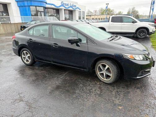 Crystal Black Pearl 2015 Honda Civic SE