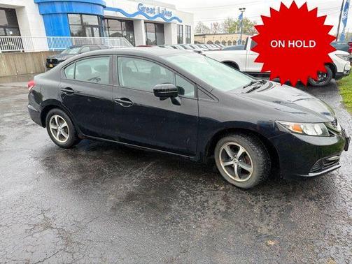 Crystal Black Pearl 2015 Honda Civic SE