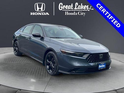 Meteorite Gray Metallic 2025 Honda Accord SE