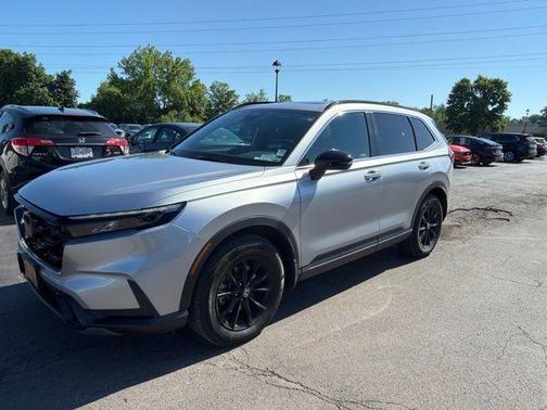 Lunar Silver Metallic 2023 Honda CR-V Hybrid Sport