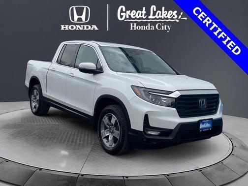 Platinum White Pearl 2023 Honda Ridgeline RTL