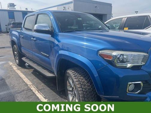Blazing Blue Pearl 2018 Toyota Tacoma Limited