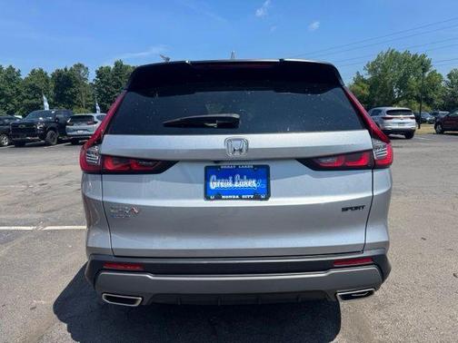 Silver 2025 Honda CR-V Hybrid Sport