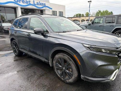 Gray 2023 Honda CR-V Hybrid Sport Touring
