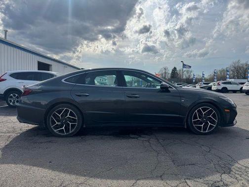 Portofino Gray 2022 Hyundai SONATA N Line