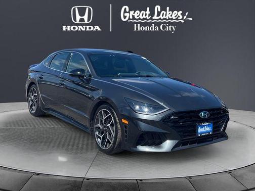 Portofino Gray 2022 Hyundai SONATA N Line