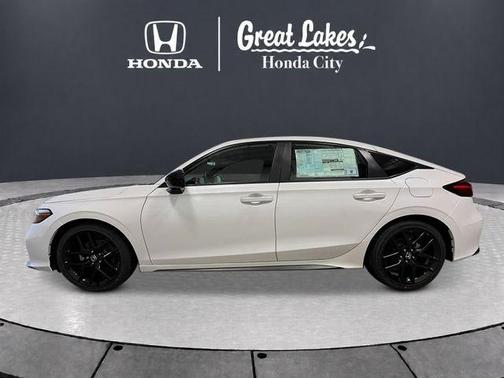 Platinum White Pearl 2026 Honda Civic Sport