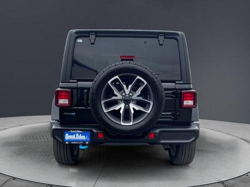 Black Clearcoat 2024 Jeep Wrangler 4xe Sport