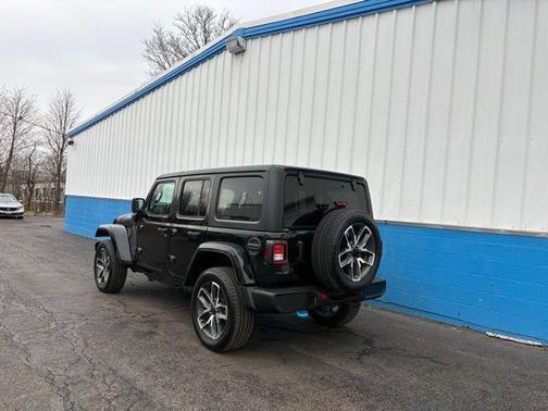 Black Clearcoat 2024 Jeep Wrangler 4xe Sport