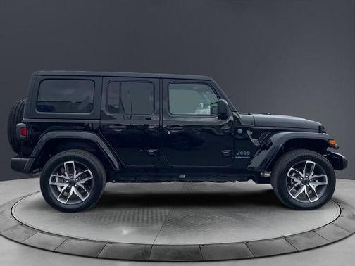 Black Clearcoat 2024 Jeep Wrangler 4xe Sport