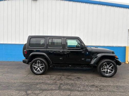 Black Clearcoat 2024 Jeep Wrangler 4xe Sport